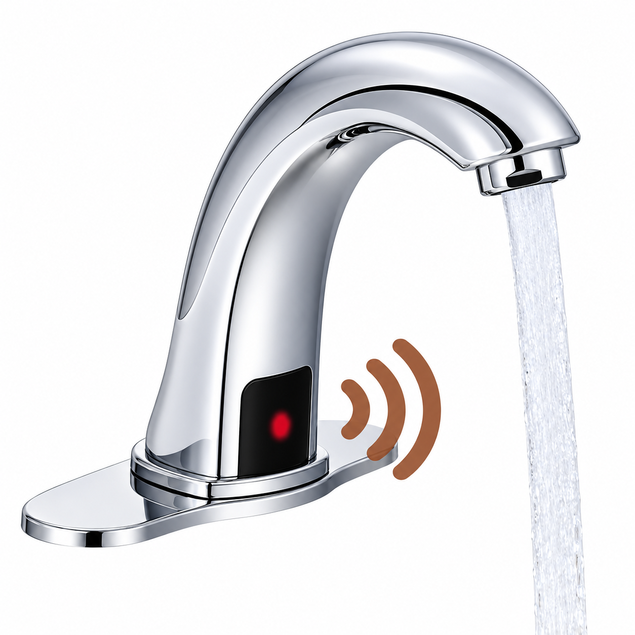 Sensor aviation faucet with engineered corrosion resistant housing