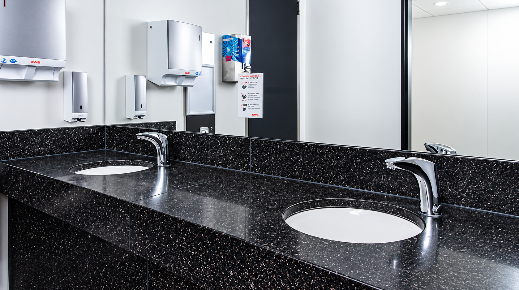 Touchless aviation faucet deployment in airport restroom infrastructure environment